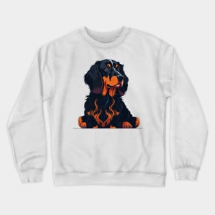 Gordon Setter Portrait Crewneck Sweatshirt